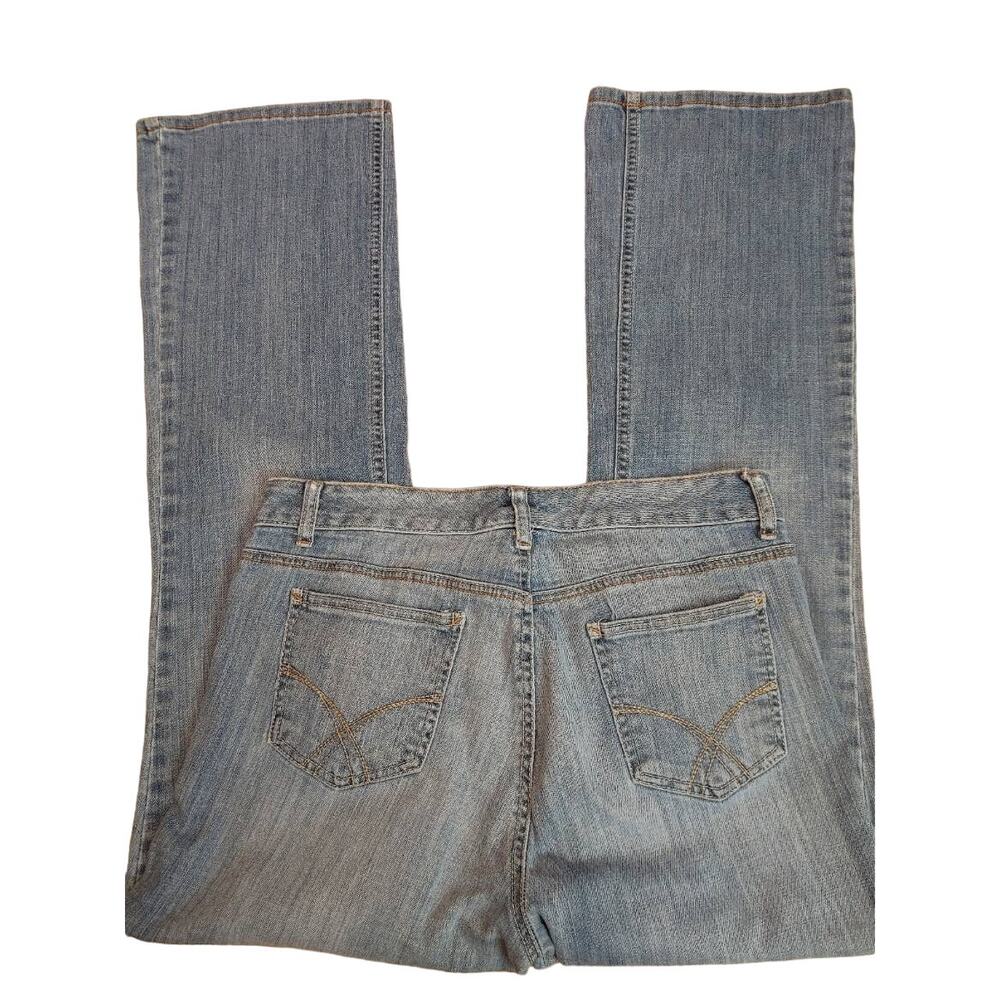 Tommy Hilfiger Medium Wash Distressed Jeans 10R - Picture 2 of 4